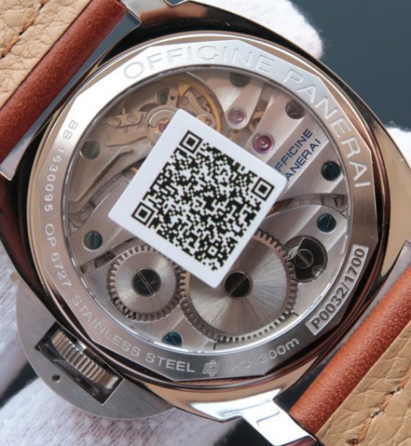 Replica Panerai Noob New PAM111 Brown Asso Strap A6497