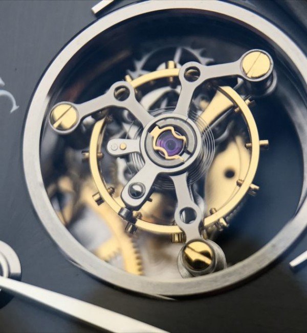 Replica IWC AZ Portuguese Tourbillon IW5046 Black Dial