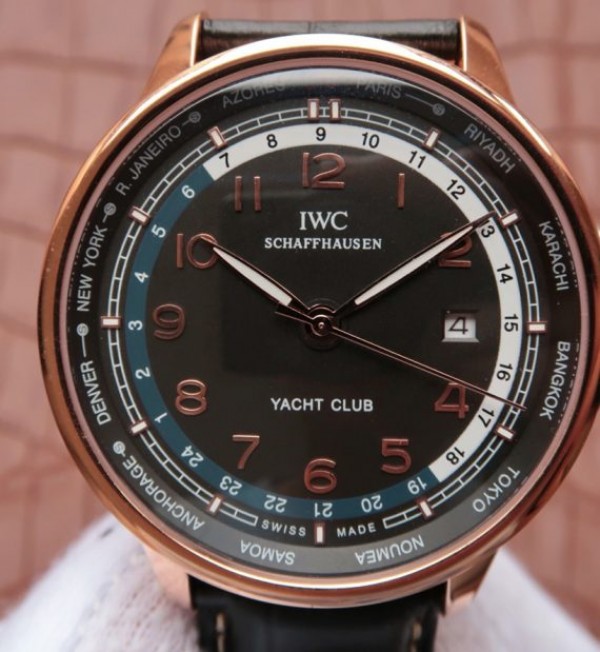 Replica IWC Portuguese Automatic Yacht Club Black Dial