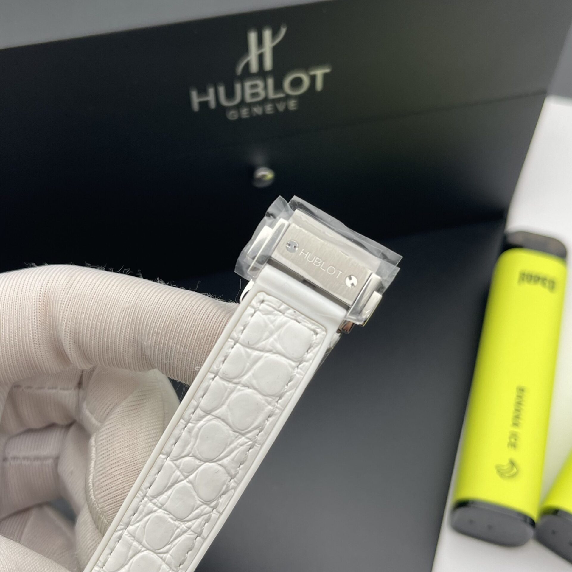 Hublot Replica Watches Classic Fusion Womens White Dial HB Factory 33mm