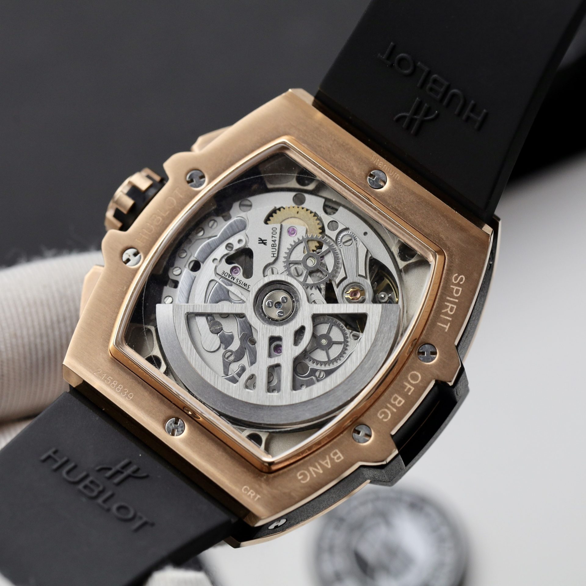 Hublot Replica Watch Spirit Of Big Bang King Gold Black Dial 42mm