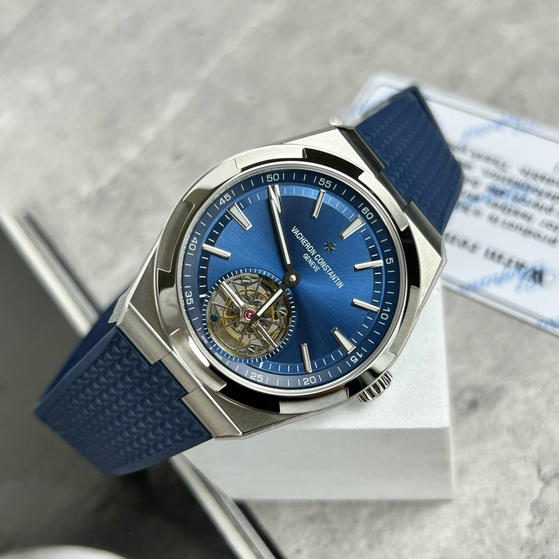 Vacheron Constantin 6000V Replica 1:1 Watch Blue 42.5mm
