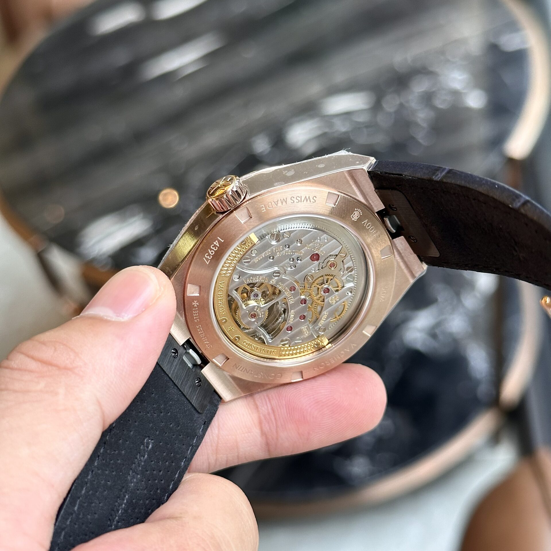 Vacheron Constantin Overseas 6000V Tourbillon Rose Gold Replica 11 Watch 42.5mm