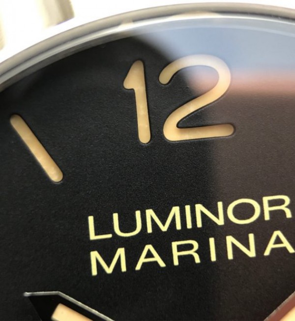 Replica Panerai ZF PAM1392 Black Dial Black Leather Strap P9010