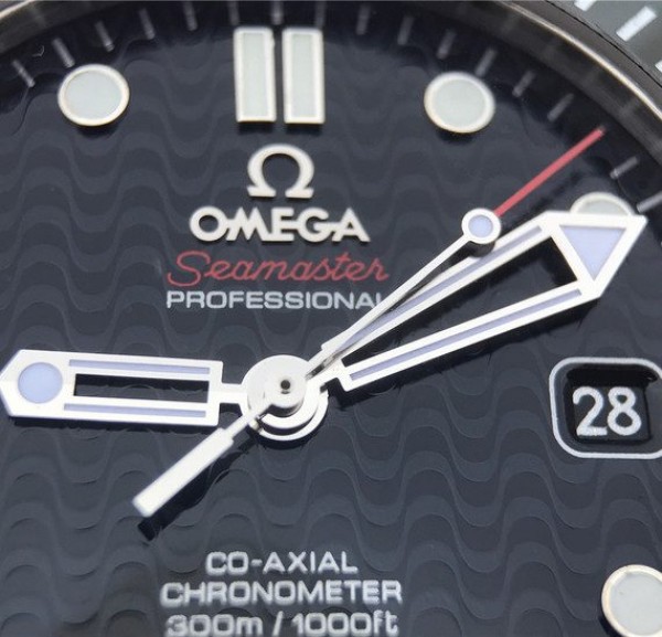 Replica Omega OMF Seamaster 300M Chronometer SS Rio 2016 SS Bracelet A2824