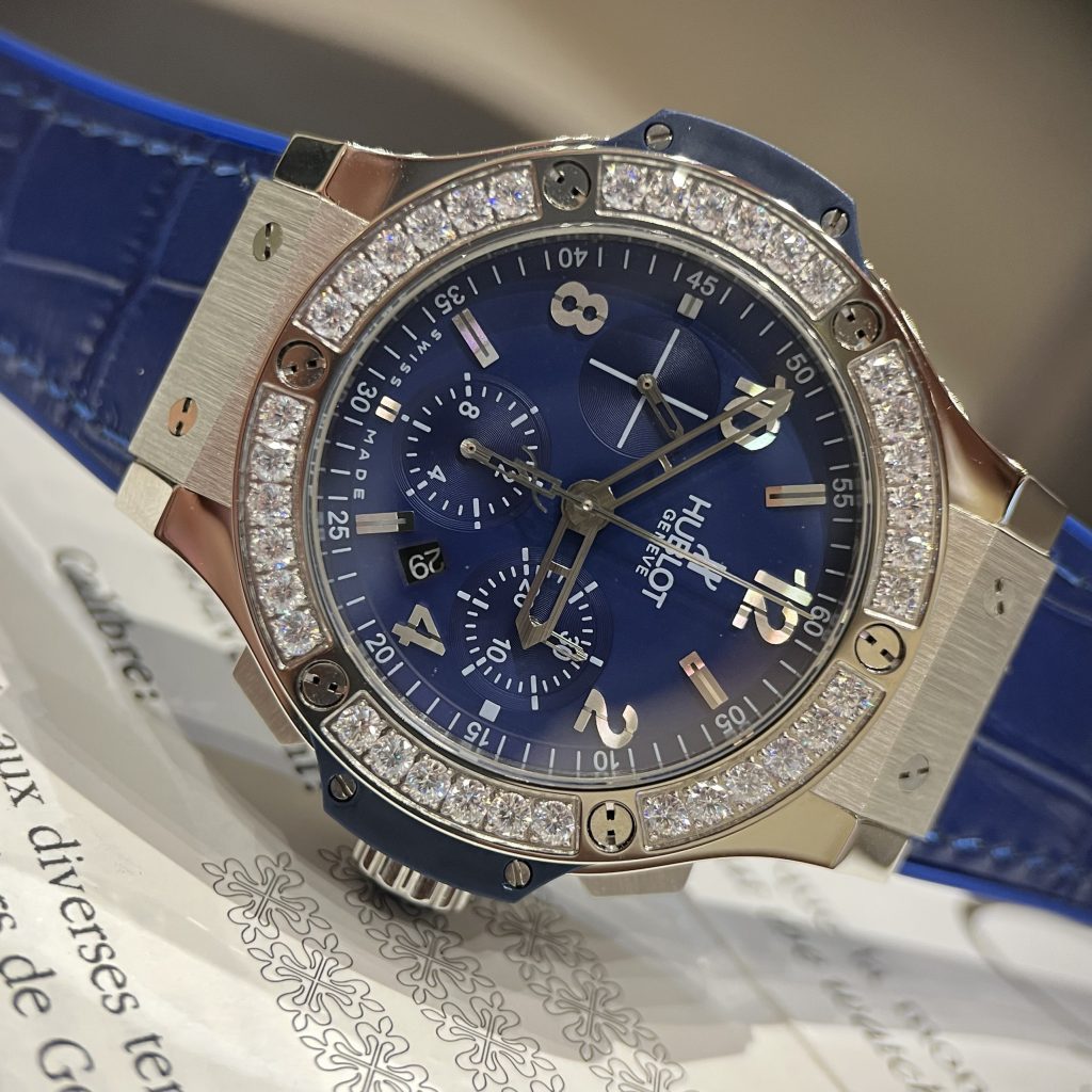 Hublot Replica Watch Big Bang HUB 4100 Blue Dial 44mm