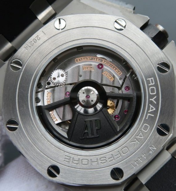Replica Audemars Piguet JF Royal Oak Offshore 44mm White/Black Dial Rubber Strap A3126