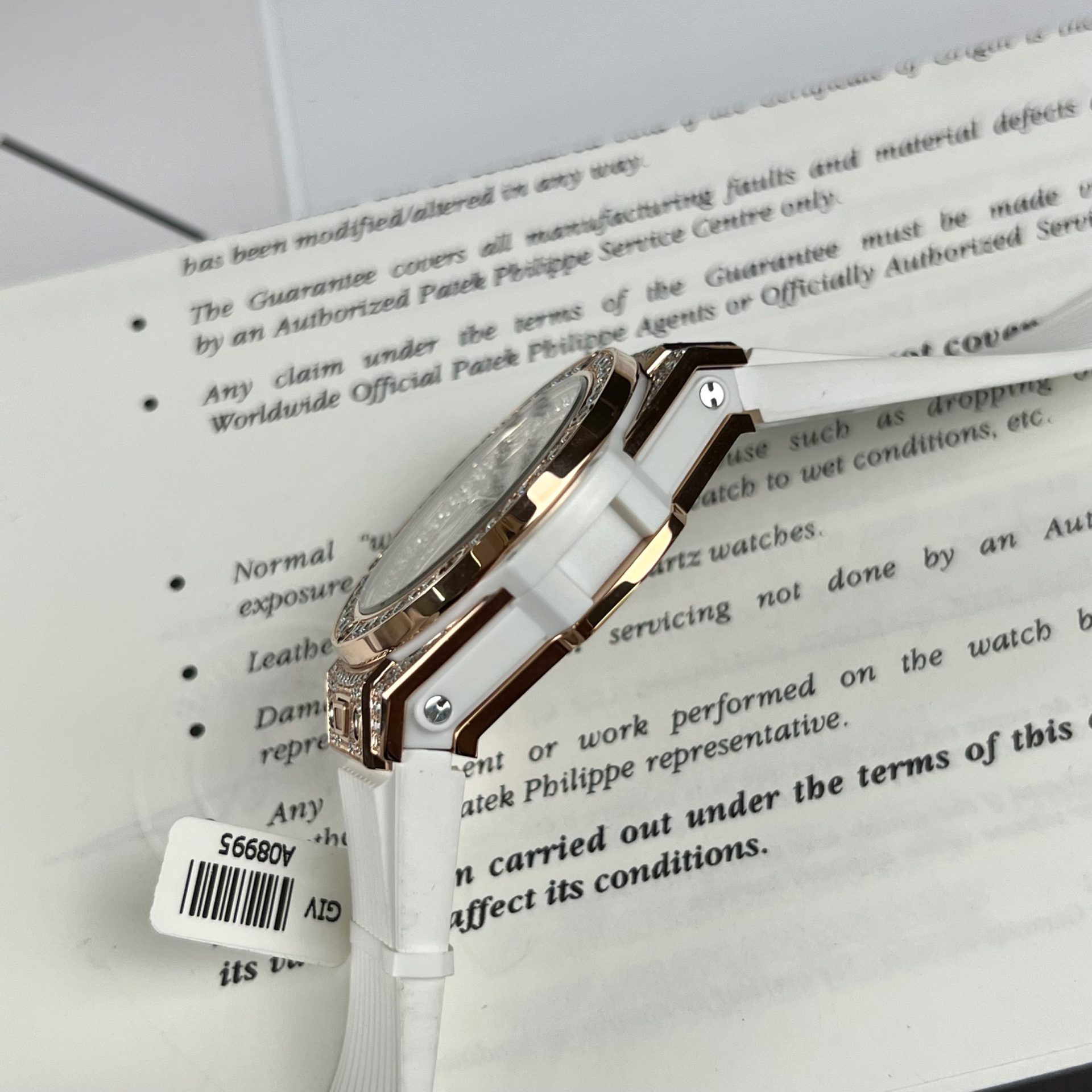 Hublot Replica Watch Big Bang One Click Custom Full Moissanite Diamonds 39mm