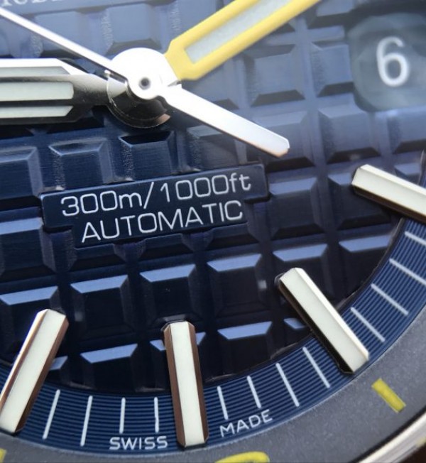 Replica Audemars Piguet JF Royal Oak Offshore Diver 2017 Blue 15710 Rubber Strap A3120