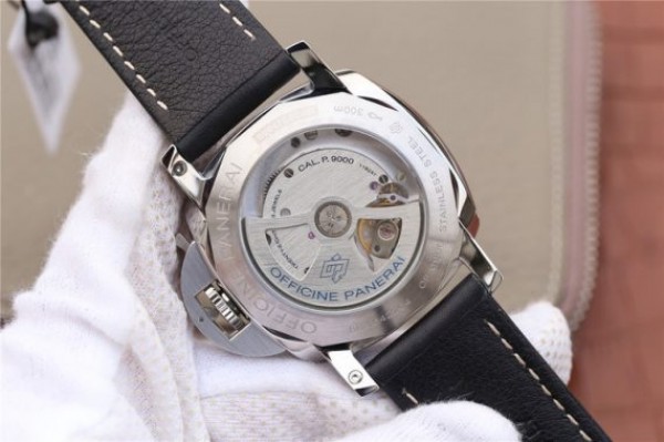 Replica Panerai PAM499 VSF Black Leather Strap P.9000 Super Clone