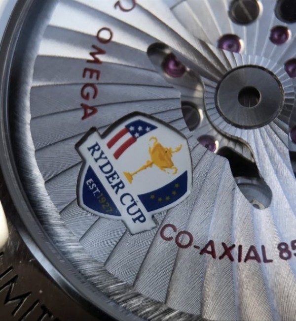 Replica Omega Seamaster 150M Ryder Cup White Textured Dial SS Bracelet A8500