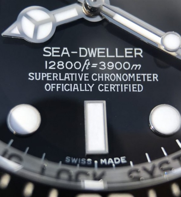Replica Rolex Sea-Dweller DEEPSEA 116660 Black Ceramic Noob V7 SA3135