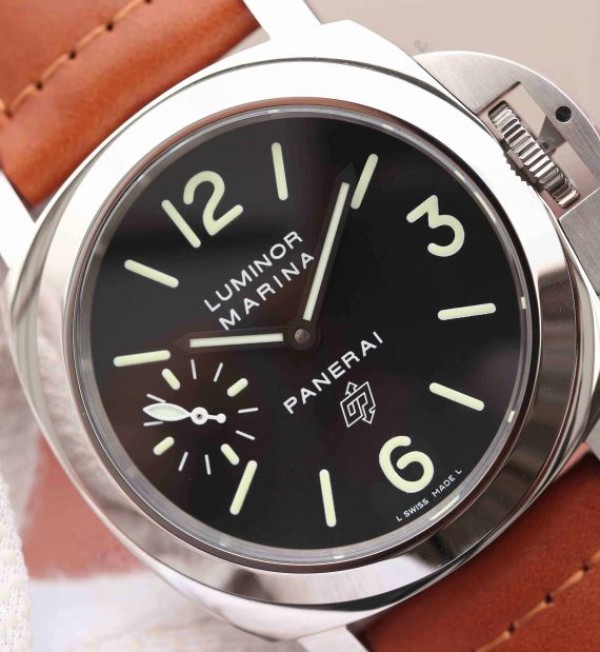 Replica Panerai XF PAM005 Brown Leather Strap A6497