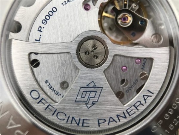 Replica Panerai PAM498 VSF Black Dial Leather Strap P.9000