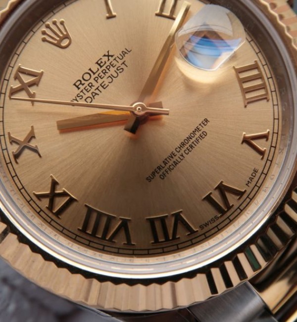 Replica Rolex Noob DateJust II 126333 YG Dial SS/YG Bracelet A3136