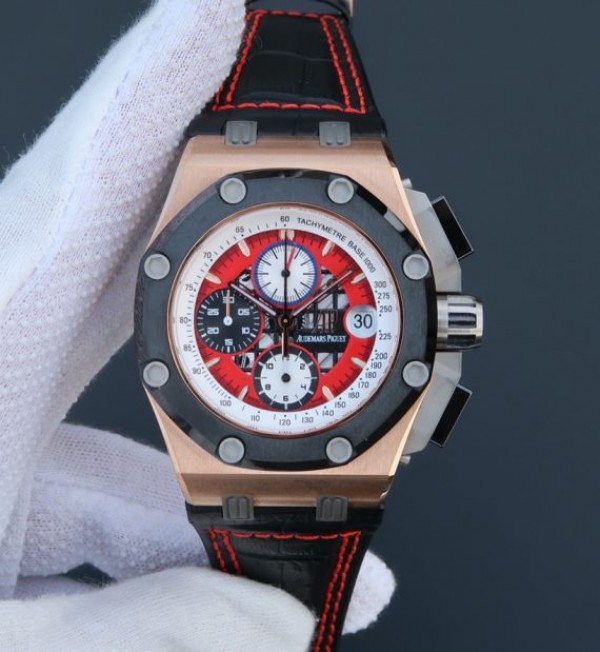 Replica Audemars Piguet JF Royal Oak Offshore 26078 RG Skeleton Dial A3126
