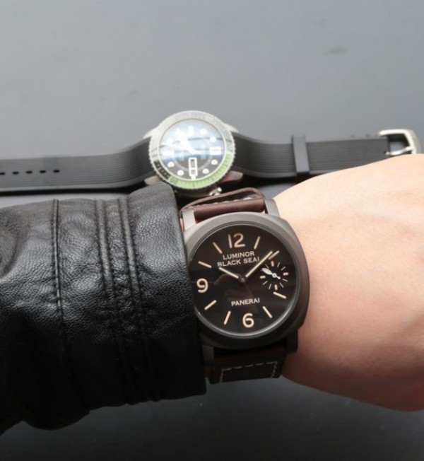 Replica Panerai XF PAM786 Brown Leather Strap P5000