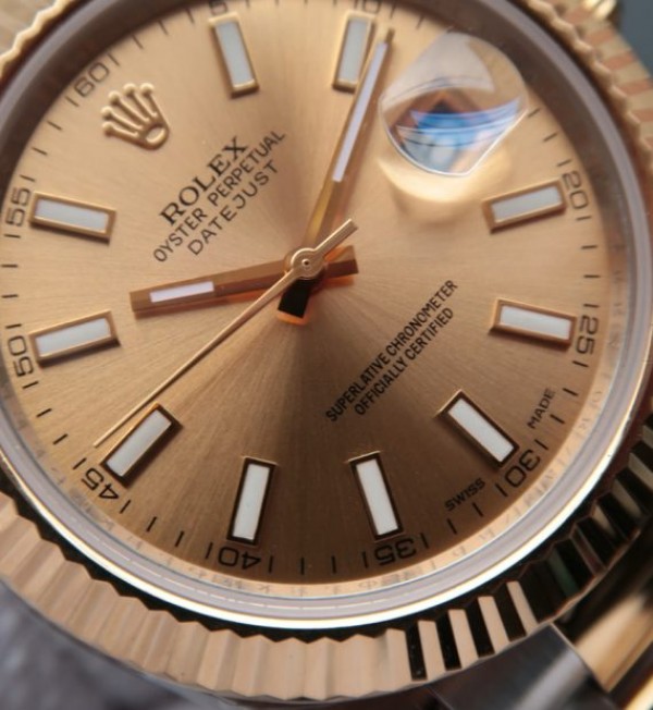 Replica Rolex DateJust II 41mm SS/YG YG Dial Lumed Marker SS/YG Bracelet A3136