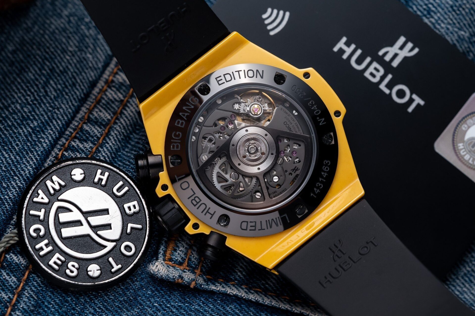 Hublot Big Bang Unico Ceramic Yellow Replica 11 Watch BBF 42mm