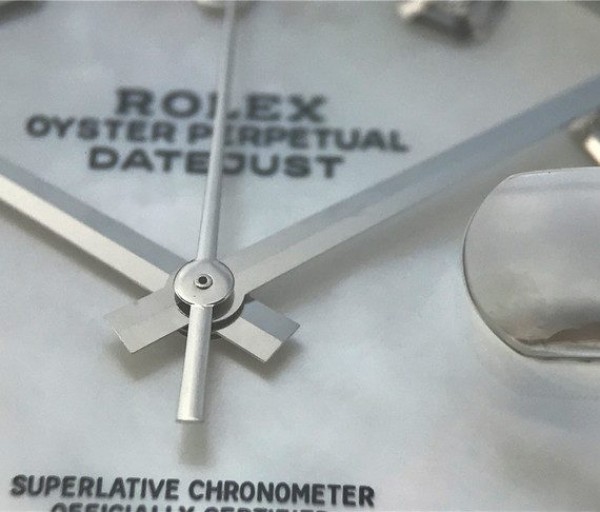 Replica Rolex DateJust 41mm 126300 Noob White MOP Dial Diamonds Markers SS Bracelet A3235