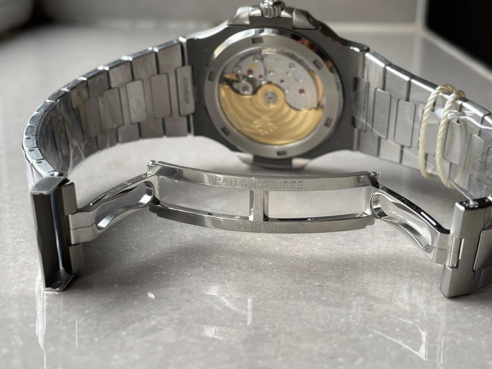 Replica PATEK PHILIPPE Nautilus 5711 40th Anniversary SS PPF 1:1 Best Edition Blue Dial on SS Bracelet A330