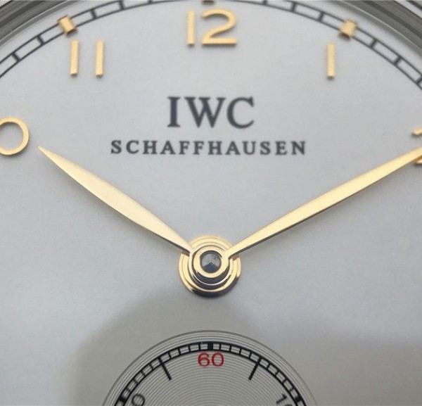 Replica IWC ZF Portuguese IW545408 White Dial Leather Strap A6498