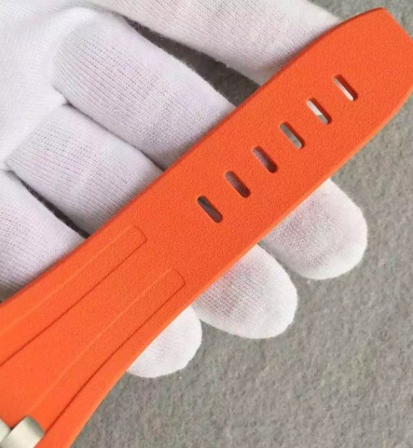 Replica Audemars Piguet JF Royal Oak Offshore Diver Chronograph Orange Rubber Strap A3126