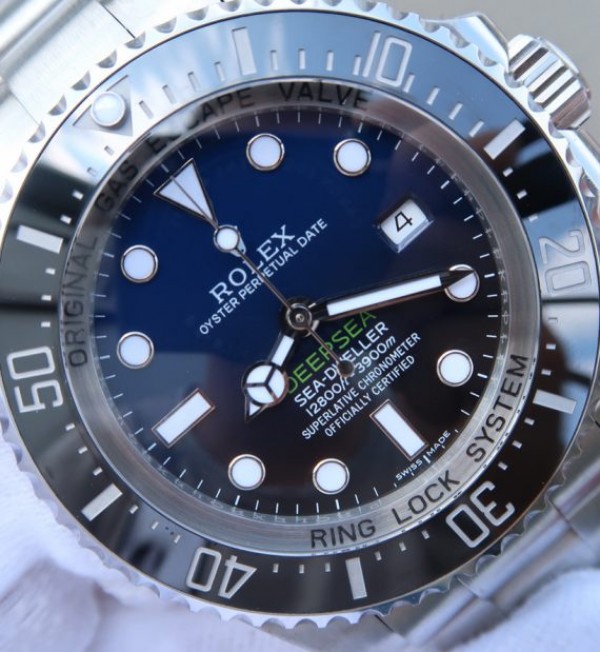 Replica Rolex Sea-Dweller DEEPSEA 116660 D-BLUE  Noob V7 SA3135