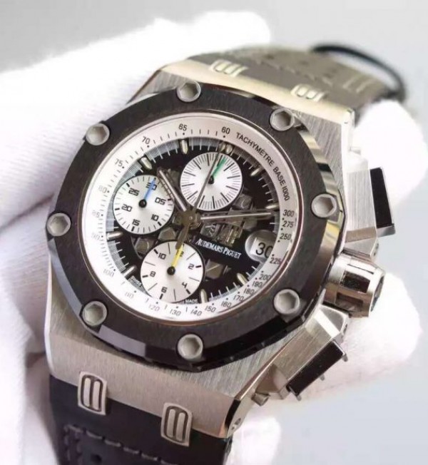 Replica Audemars Piguet JF Royal Oak Offshore Ruben Barrichello Skeleton Dial A3126