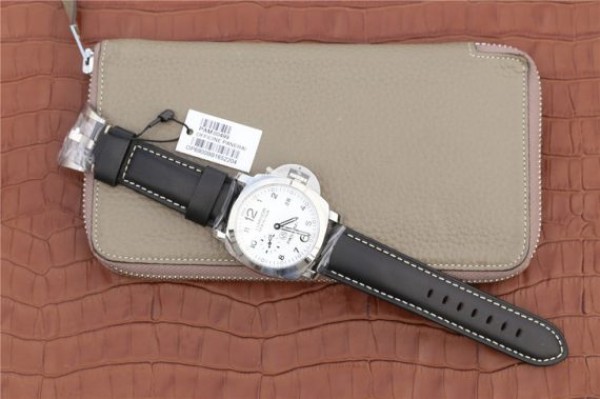 Replica Panerai PAM499 VSF Black Leather Strap P.9000 Super Clone