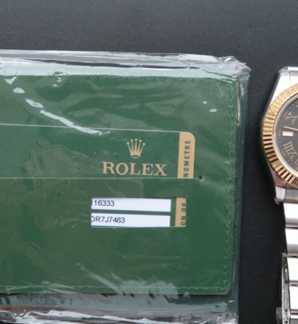 Replica Rolex DateJust II 126333 SS/YG Gray Dial SS/YG Bracelet