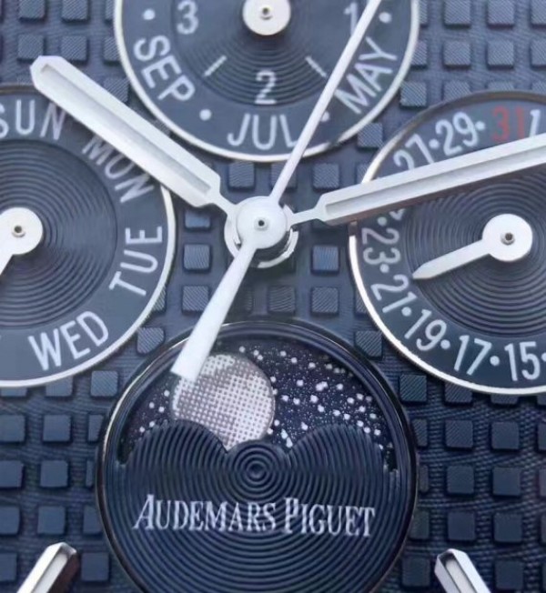 Replica Audemars Piguet JF Royal Oak 41mm 26574 SS Blue Dial SS Bracelet A5134