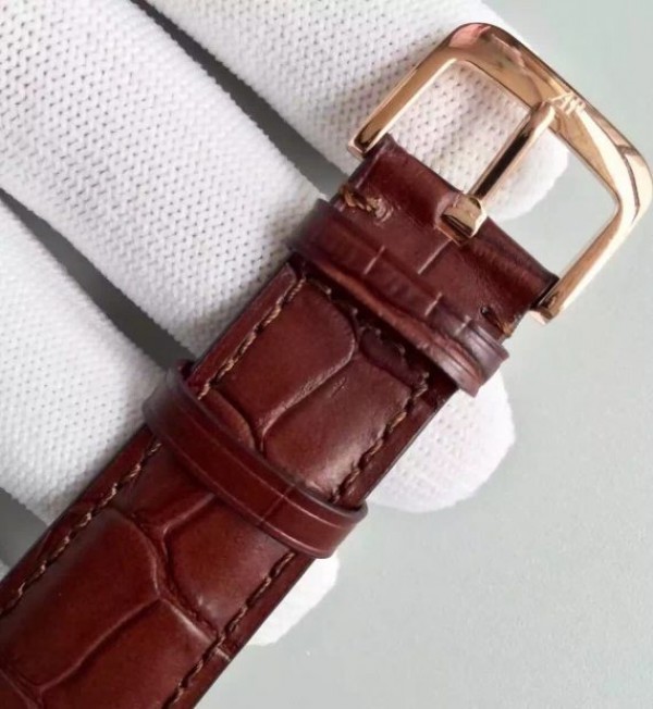 Replica Audemars Piguet Jules Audemars 15170 RG White Dial Leather Strap A3120