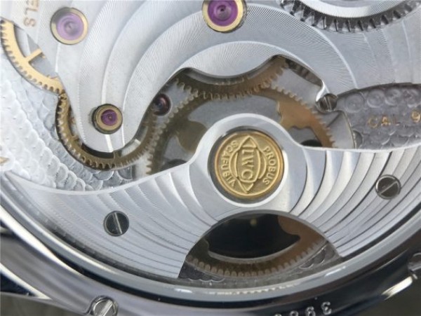 Replica IWC Portuguese Tourbillon IW5463 SS YLF Green Dial RG Markers Black Leather Strap A98900