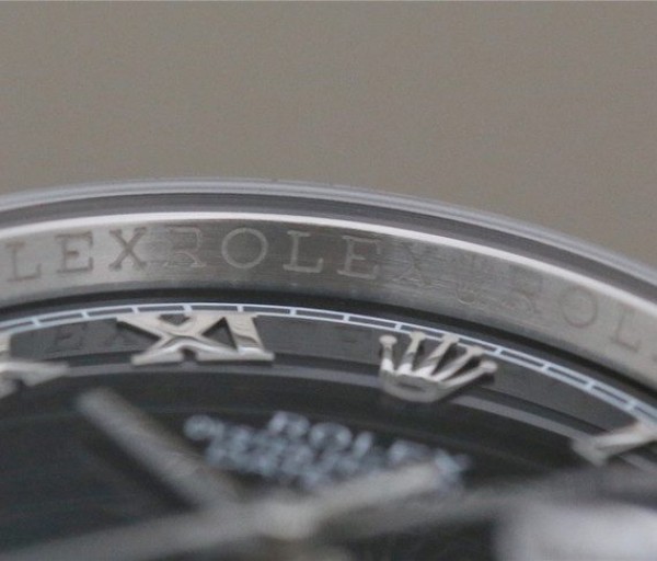 Replica Rolex DateJust 36mm SS 116234 ARF Black Dial Roman Markers 904L SS Bracelet SA3135
