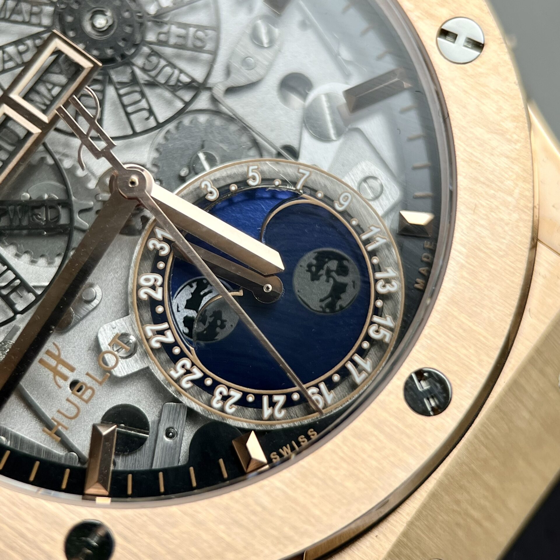 Hublot Aerofusion Moonphase King Gold Best Replica Watch 42mm
