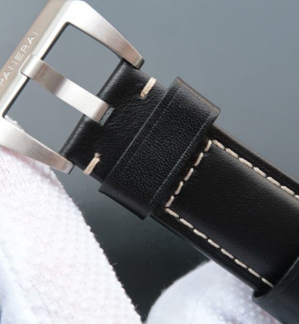 Replica Panerai ZF Luminor 1950 PAM1359 Black Dial Leather Strap