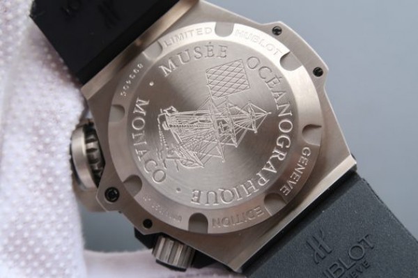 Replica Hublot King Power 48mm OceanoGraphic 4000 Titanium A7750