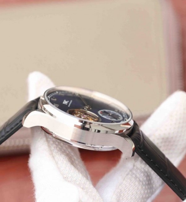 Replica IWC YLF AZ Portuguese Tourbillon Blue Dial A98900
