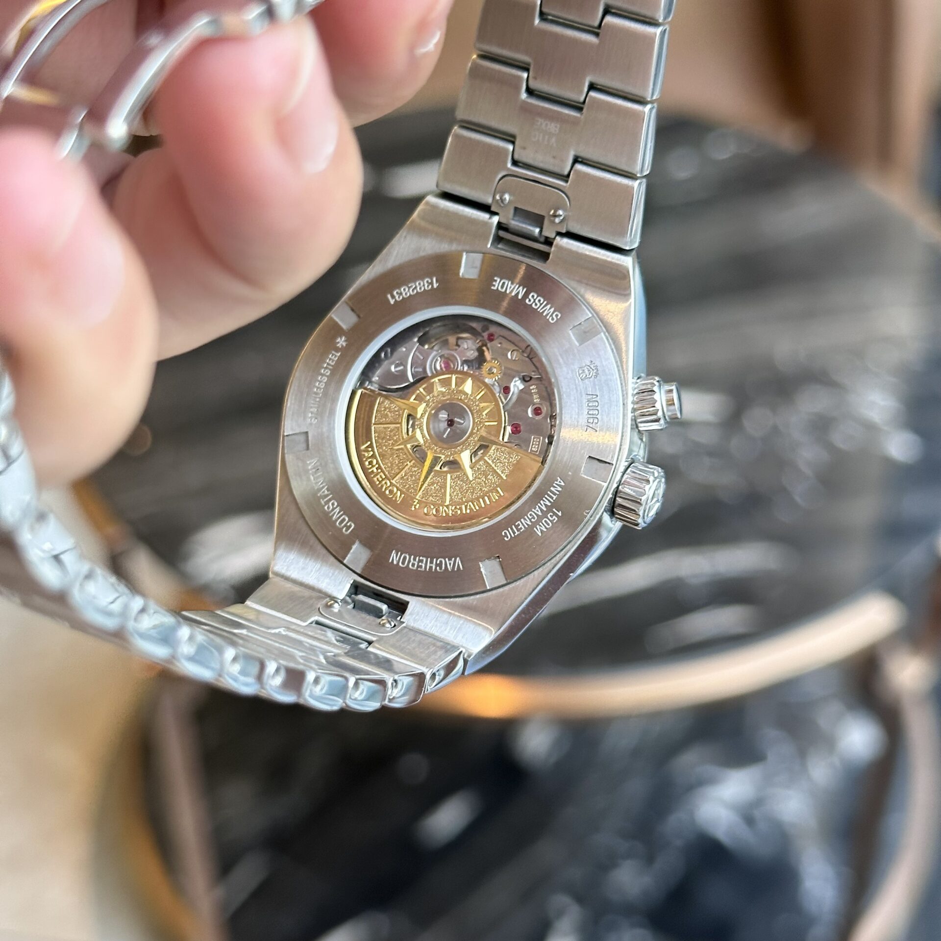 Vacheron Constantin Overseas Tourbillon 7900V Rep 11 Watch Black Dial 41mm