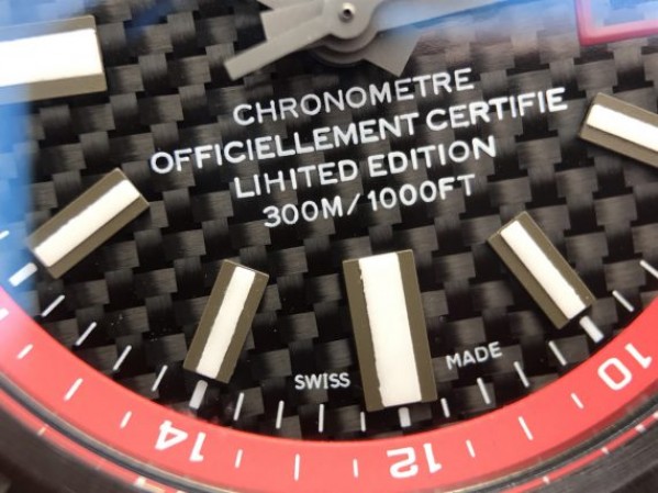 Replica Breitling Avenger GMT PVD GF Carbon Fiber Dial Red Rubber Strap A2836