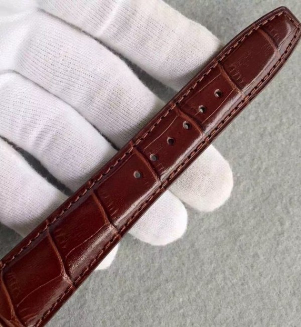 Replica IWC ZF Portuguese IW500701 RG White Dial Leather Strap A52010