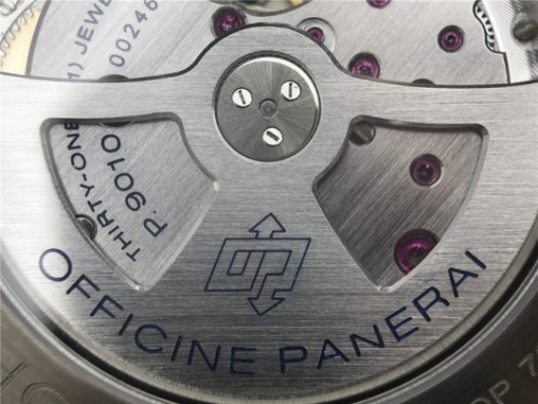 Replica Panerai PAM1351 Titanium ZF Brown Dial Brown Asso Strap P9010
