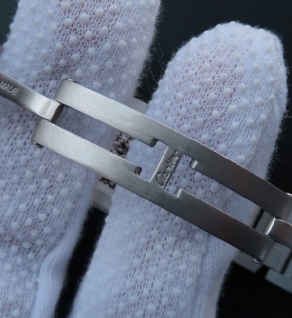 Replica Cartier Tank Francaise Ladies Whtie Dial SS Bracelet Ronda Quartz