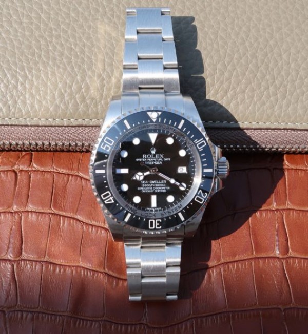 Replica Rolex Sea-Dweller DEEPSEA 116660 Black Ceramic Noob V7 SA3135