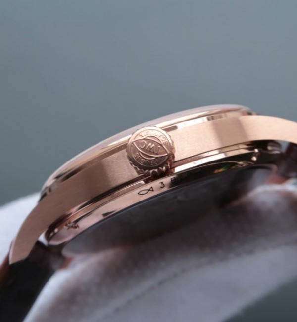 Replica IWC YLF Portuguese Regulateur RG White Dial Gold Markers A6498