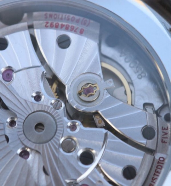 Replica Omega V6 De Ville Hour Vision Co-Axial 41mm SS White Dial SS Bracelet A8500