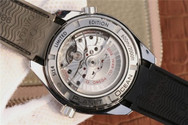Replica Omega Planet Ocean Professional Ceramic Bezel 45mm OMF Rubber Strap A8500