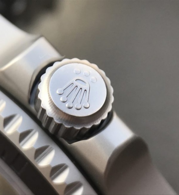 Replica Rolex Submariner Commando White Dial Ceramic Bezel Rubber Strap A2836
