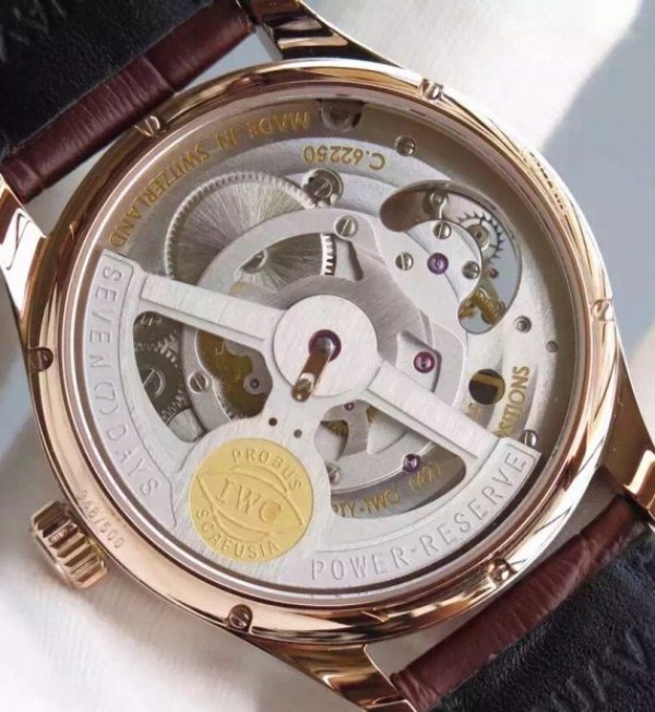 Replica IWC Portuguese Tourbillon IW5463 RG Gray Dial
